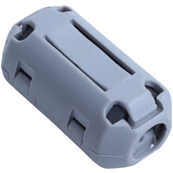 UF70B Ferritt støyfilterklemme for 7 mm diameter lyd- og videokabel 10 stk