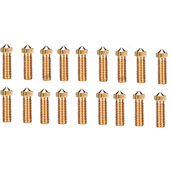 For Volcano Dysen for 3D-skriver Hot End -V6 Høy temperatur 1.75mm Filament (20 stk sett)