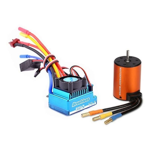 Borstlös uppgraderingssats, Esc-motorsats för 144001 A959-b A979-b Rc-bilreservdelar