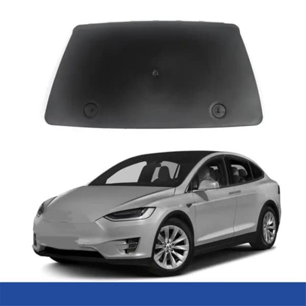 Bageste trækkrogdæksel til nederste kofangerbeskytter 1058357-00-D passer til Model X