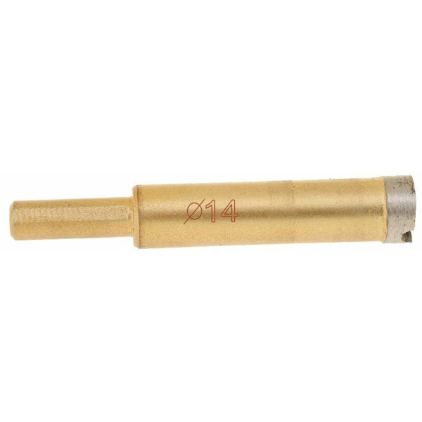 Diamant Hulsave til Fliser Keramisk Glas Skifer Porcelæn Marmor Borebits Guld, 14mm