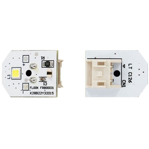 3 kpl WR55X11132 LED-valolamppu jääkaappiin, korvaava WR55X25754 WR55X26486 WR55X30602 EAP12172918 AP6261806