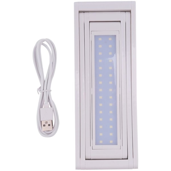 Flexibla USB LED-skrivbordslampor för läsning Fällbara USB-bordslampor för vardagsrum Sovrum Moderna datorbordslampor