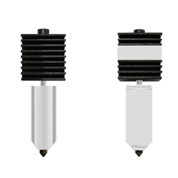 For A1 Mini Hotend-monteringsmunstycke-kit 0,2 mm Härdat stål för 3D-skrivartillbehör