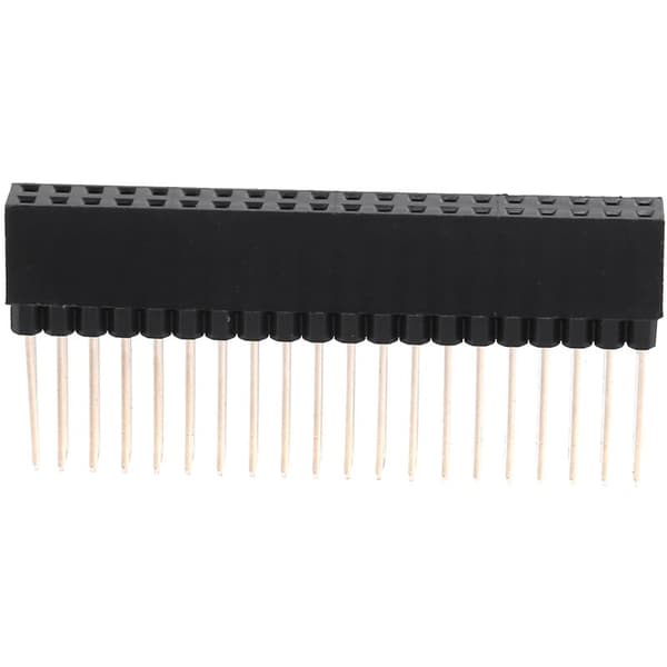 5 stk. PC104 2,54 mm dobbelt række stabelbar header-stik 2X20P header til kontrol-bundkort-interface, 2X20P