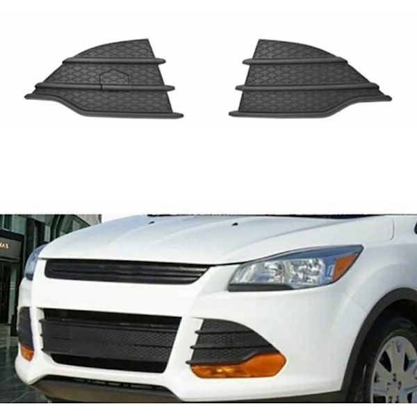 Til Ford Escape 2013-2016 Front Nedre Kofanger Grill Gitter Indsats Satin Sort CJ5Z17E810AA CJ5Z17E811AA