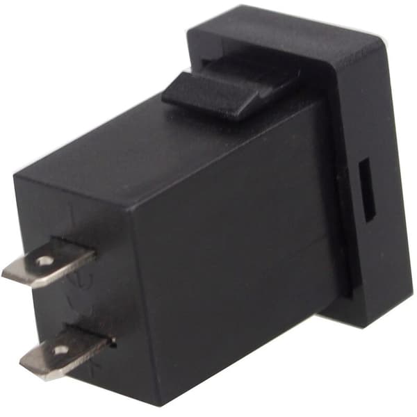 2X 12V Billader til bil med sikring til 5V 4.2A telefon LED-display voltmeter (grøn)