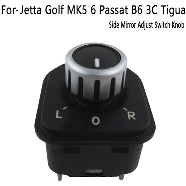 Sidospegelströmbrytare med uppvärmningsfunktion justeringsknapp för- Golf MK5 6 B6 3C Tigua
