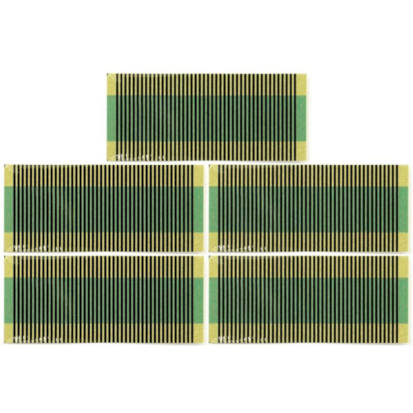 5 st platta LCD-display diagnostiska kontaktdon för instrumentpanel för 406 pixel reparationskabelbyte