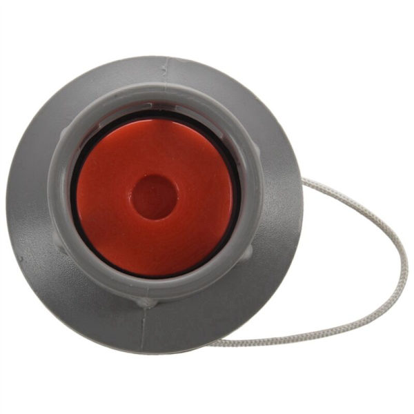 2 st 8-håls Uppblåsbar Båt Flotte Dinghy Kajak Kanot Tillbehör Luftventil Lock Adapter (Grå)