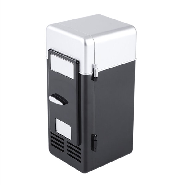 LED-Mini-USB-Kyl, USB-Kyl, Drycker, Dryckesburkar, Kyl och Värme, Svart