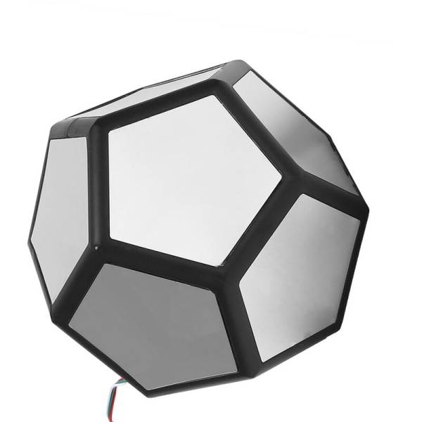 Jul Uendelig Dodekaeder Farve Kunst Lys USB Opladning Dekorativ Lampe Kontor Dekoration Soveværelse Dekor