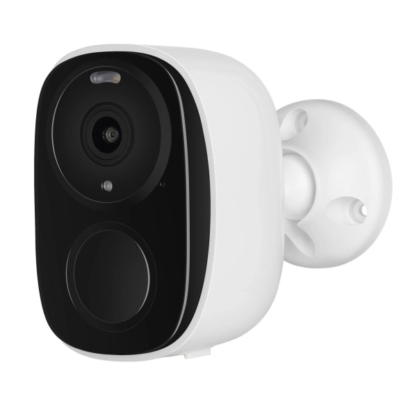 Övervakningskamera - fjärrkontroll för hemtelefon - trådlöst nätverk - högupplöst mörkerseende med batterifri plug-in