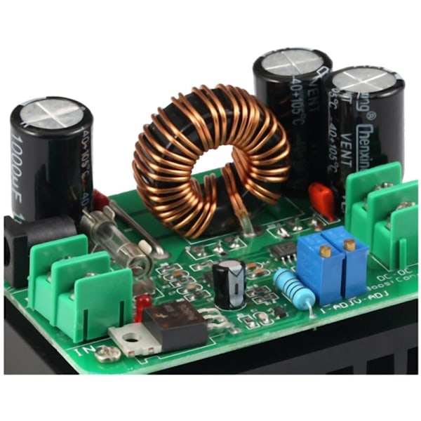 2 kpl DC/DC Jännitekonvertteri 10-60V - 12-80V Säädin 600W Automaattinen Virtalähde Muuntaja Säädettävä Ulostulo Stabilointikortti