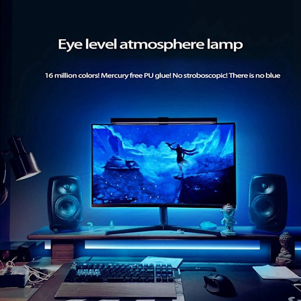 LED-lampor med fjärrkontroll Vattentät 5050 RGB TV Bakgrundsbelysning USB 5V Led Färgförändrande Atmosfärsljus 4 meter