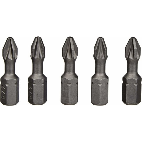 PZ2 25mm skruvmejselbits - 5 stycken - DT7212 - QZ