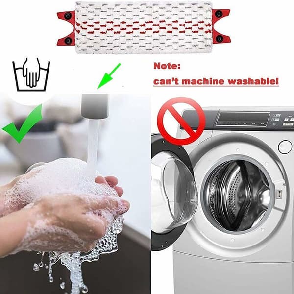 Holdbar Microfiber-erstatningsmopphode for Vileda UltraMax-mopp, 2 stk. -Life