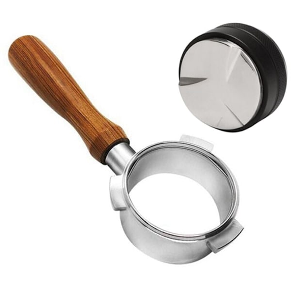 Kahvinsuodattimen pidike 54 mm pohja 2-in-1 korkeussäädettävällä kahvipannulla