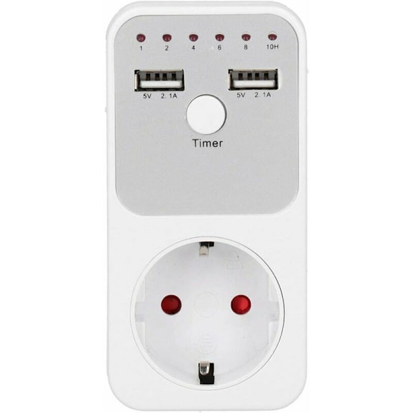 USB-timer Digital Programmerbar Udløb 24 Timer Stikkontakt Mekanisk Timer Intelligent Timer Jordforbindelse Stikkontakt Akvarium Kontakt Blæser Tilbehør——