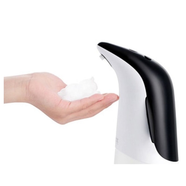 Automatisk skumdispenser, kontaktfri, infrarød bevægelsessensor hånddispenser 300ML (sort)