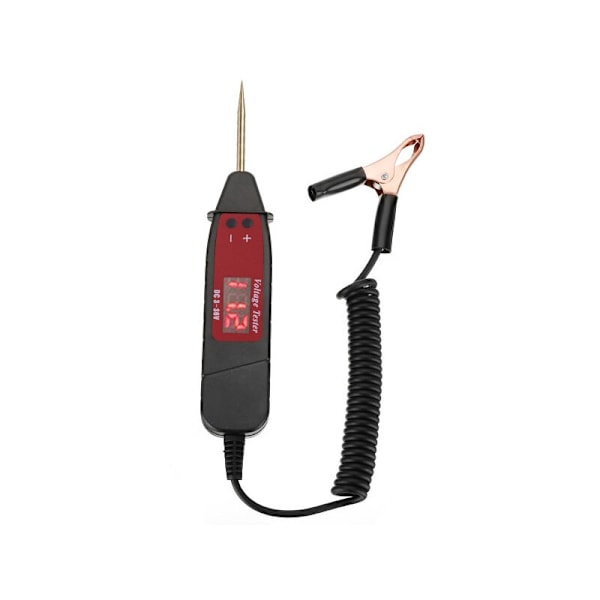 Auto Digital LCD Spenningstester Pen Probe Tester Lys 1 stk