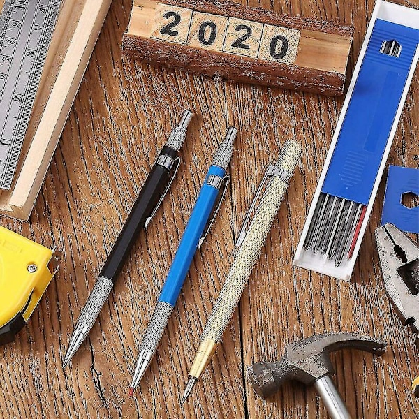 Lasin ja keramiikan merkkauslyijykynän täyttövarat Carpenter-lyijykynille (15 kpl)