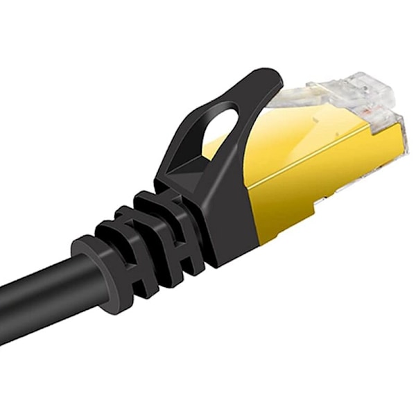 Nettverkskabel 20 M CAT 7 Gigabit Ethernet LAN-kabel - 10 Gbit/S - Patchkabel Rå Kabel Cat.7 Fleksibel S FTP-skjerming