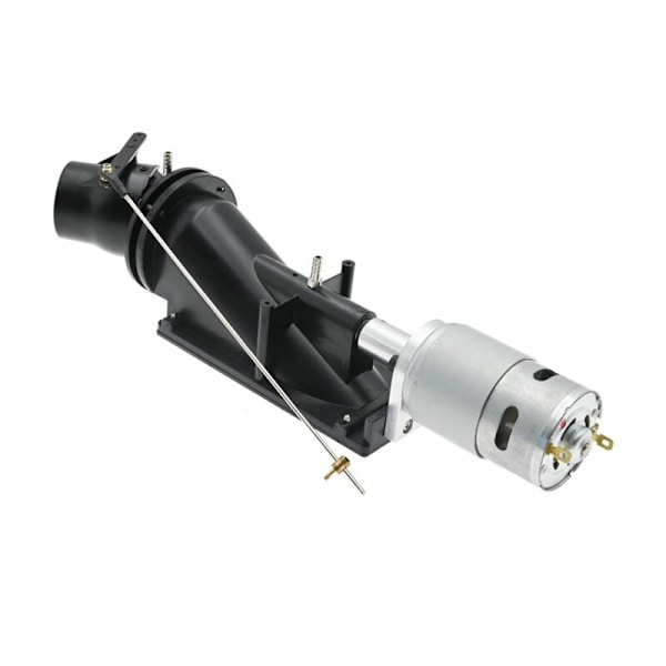 Spray Pump Power Jet Thruster 40mm 3-Blade Propellerkoppling och 775 Motor för RC Reaction Boat, Svart