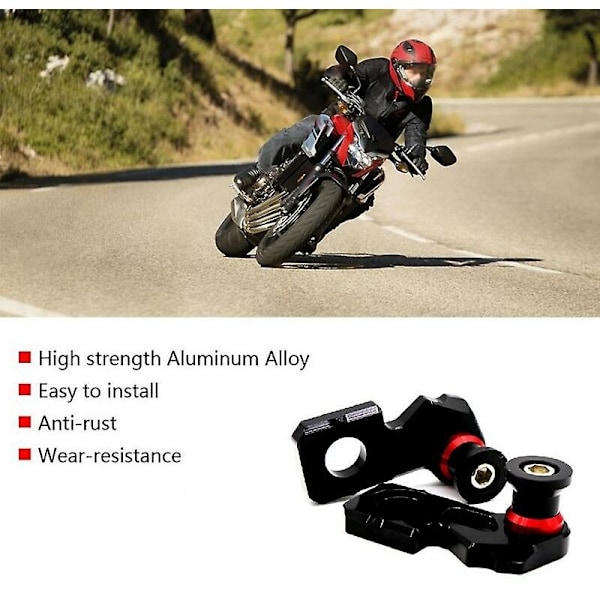 Moottoripyörän Alumiininen Ketjun Säädinlohko Takana Heilahdusvarren Tapit Cb650f Cbr650f 2014-2019 Cb650r 2