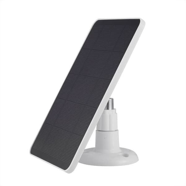 4W solcellepanel 5V solcellepane-lader utendørs fotturer vanntett solcellepanel for hjembelysningssystem, hvit