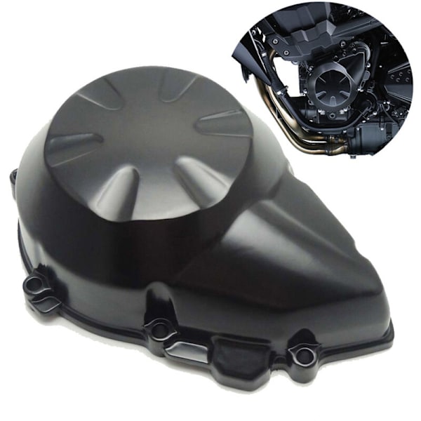 Motorcykkel Motorside Stator Veivhusdeksel Beskytter i Aluminium Legering Passer for Kawasaki Z750 2007-2009 Andre Bilutskiftingsdeler