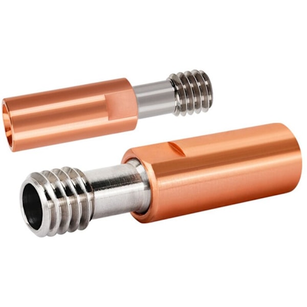 2 stk. All Metal CR10-TCrazy Titanium Kobber Varmeafbryder Hals 27mm til CR10 -10S Hotend 3 5 3D Printer