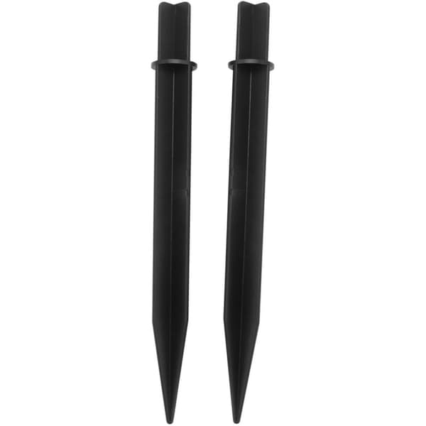 12 stk serie pigger solcellelys ABS erstatningspigger jordspyd for hagelys