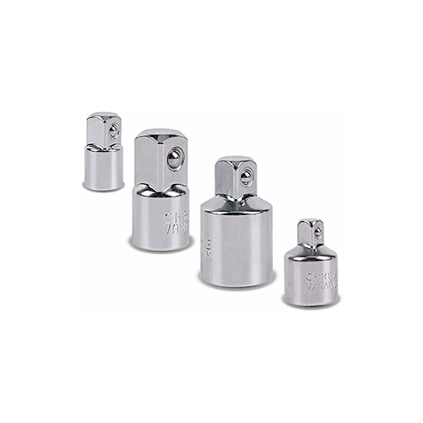 4 stk. Ratchet Socket Adapter Ratchet Socket Adapter 1/2 til 3/8-3/8 til 1/2-1/4 til 3/8-3/8 til 1/4 Socket Reducer til Sockets og Bits