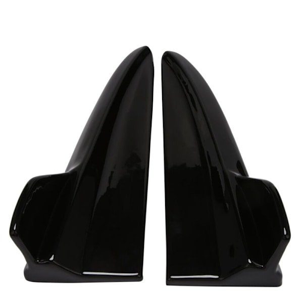 Bil Bakre Stötfångare Läpp Diffusor Splitter Spoiler för C Klass W205 C180 C200 C300 C63 2015-2021 Svart