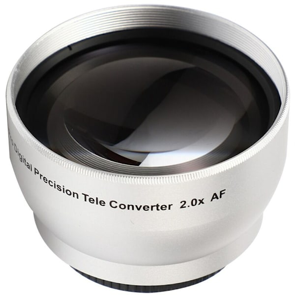 TELE LENS TELE LENS 43X 2.0X til CamScope 43 Mm 2X Sølv