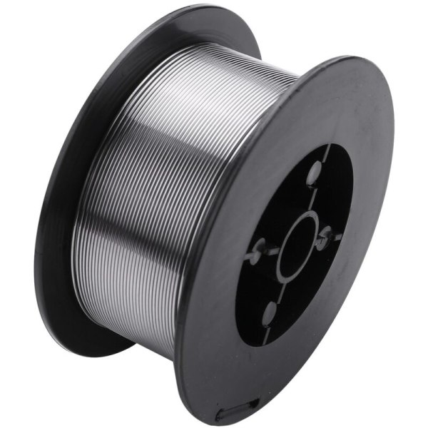 Rustfrit stål gas Mig svejsetråd E71T-1C 500G svejsetilbehør 1,0 mm diameter fast kerne til kemisk udstyr