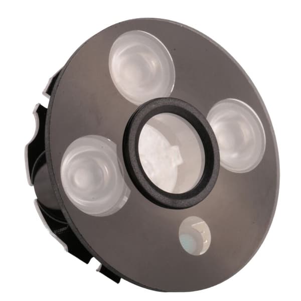 3-panelers IR LED-flomlys 3x IR LED-panel for CCTV-kameraer nattsyn (Diameter på 53mm)