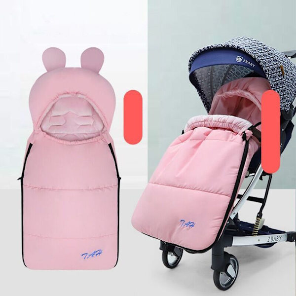 Vinterpose for babyvogn, vindtett og varm sovepose, varme sokker, fotpose for universal vogntilbehør