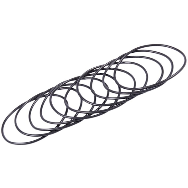 10 stk. sorte nitrilgummi metriske ringe O 95mm OD 3mm tykke