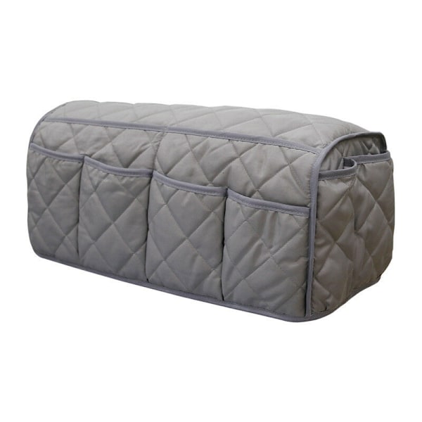 2 stk. Anti-Skli Armlenestoler med 8 Lommer for Sofa, Lenestol Caddy & Organizer for Fjernkontroll, Telefon, iPad, Super Slitesterk Lenestol Arm