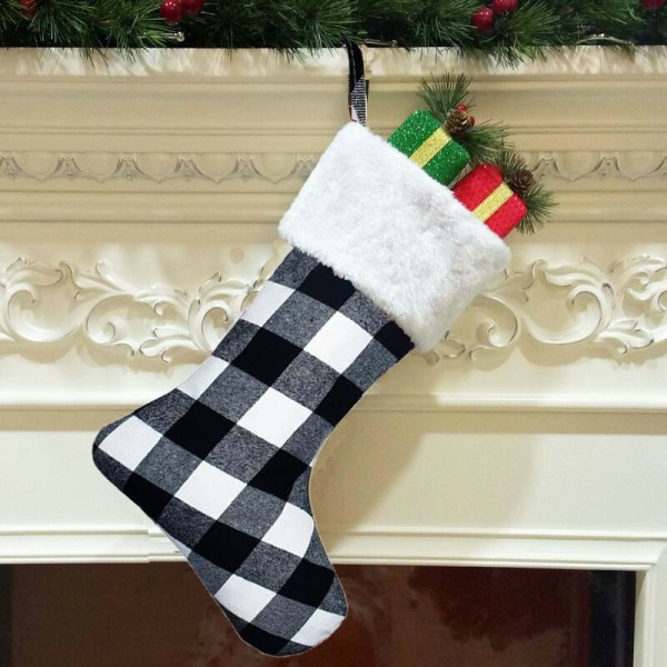 Christmas tree Santa stocking, party decoration Christmas stocking, ideal Christmas decoration