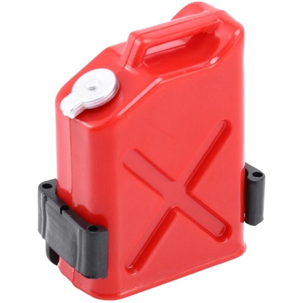 Fjärrkontroll Rock Crawler 1:10 Tillbehör Mini Bränsletank för CC01 Axial SCX10 90046 D90 D110 -4, Röd
