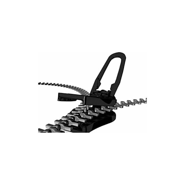 Clip-on dragkedja, dragkedja, Zlideon dragkedja, metall dragkedja reparationskit för kläder, väska, jackor, tält, bagage
