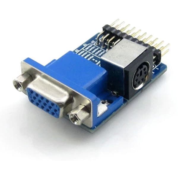 VGA til PS2-modul PS2 VGA-testmodul adapterkort utviklingskort