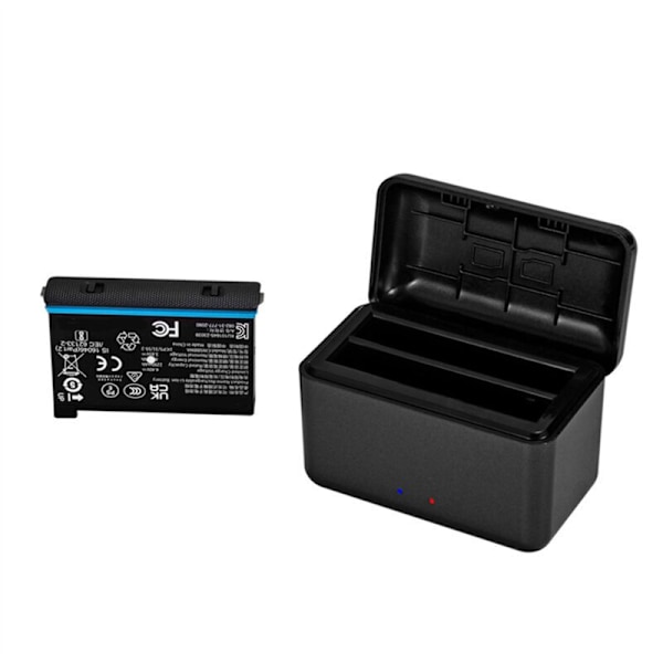 Batteriladeretui for X4 G10 lader ABS + UV lading, dobbelt tilbehør