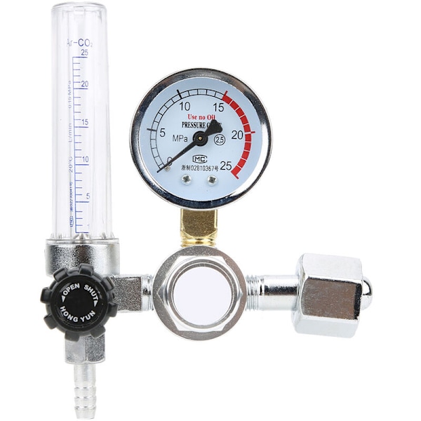 Argon CO2 Mig Tig Flow Meter Regulator Tryk Måler Svejs Del