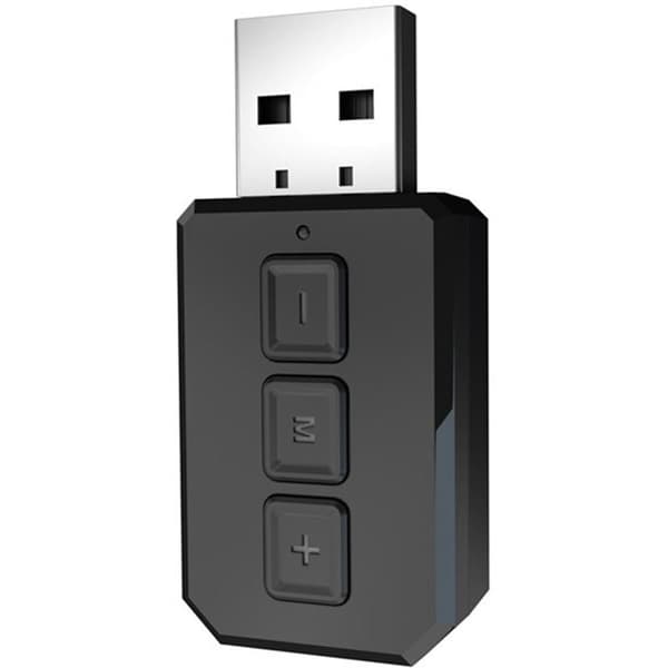 1 stk Bluetooth 5.0 2 i 1 sender mottaker USB adapter 3,5 mm AUX stereo lydadapter for bil datamaskin TV