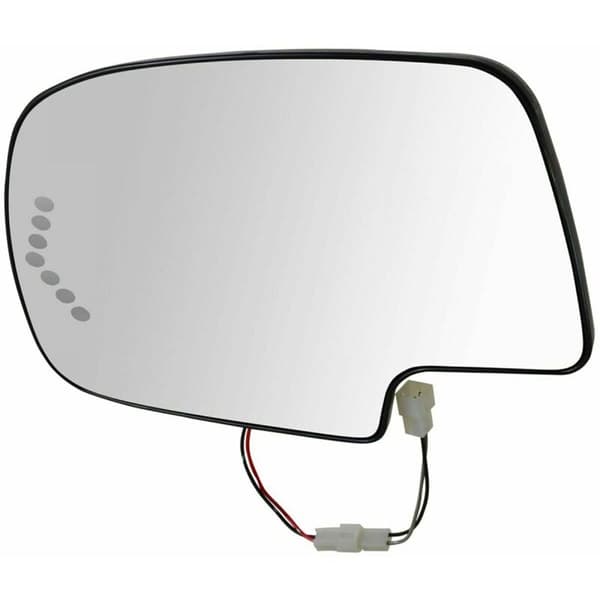 Vänster uppvärmd sidospegelglas för 2003 - 2007 88944391