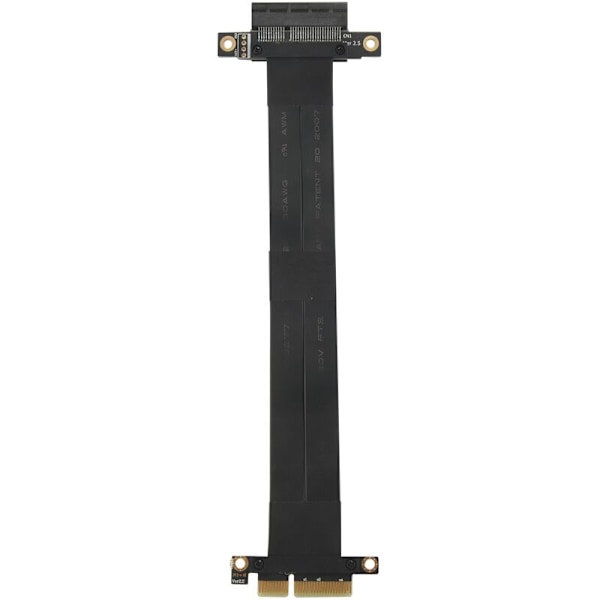PCIE-förlängningskabel PCIE-förlängningskabel 4X PCIE-förlängningskabel PCIE Riser (4X 180 Grader 20cm)